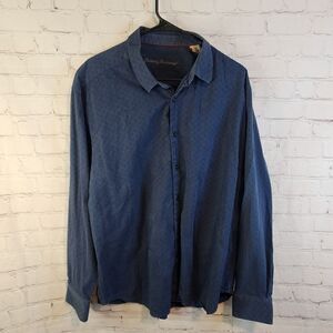 Men's Tommy Bahama longsleeve button down shirt, size XL